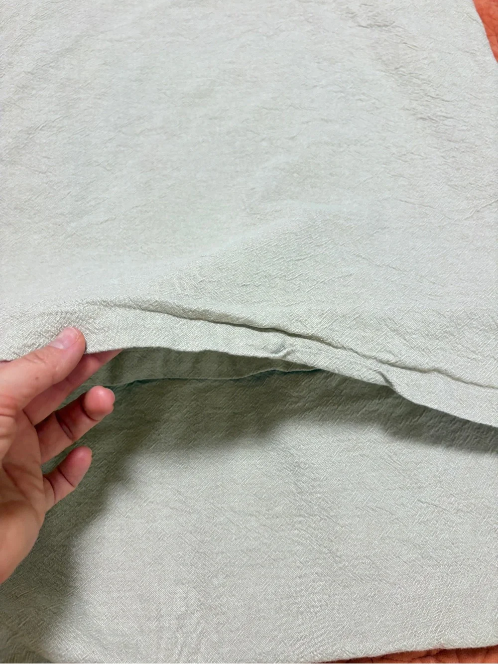 Pottery Barn Shibori Dot King Sham 20x36 Gray Cotton Boho